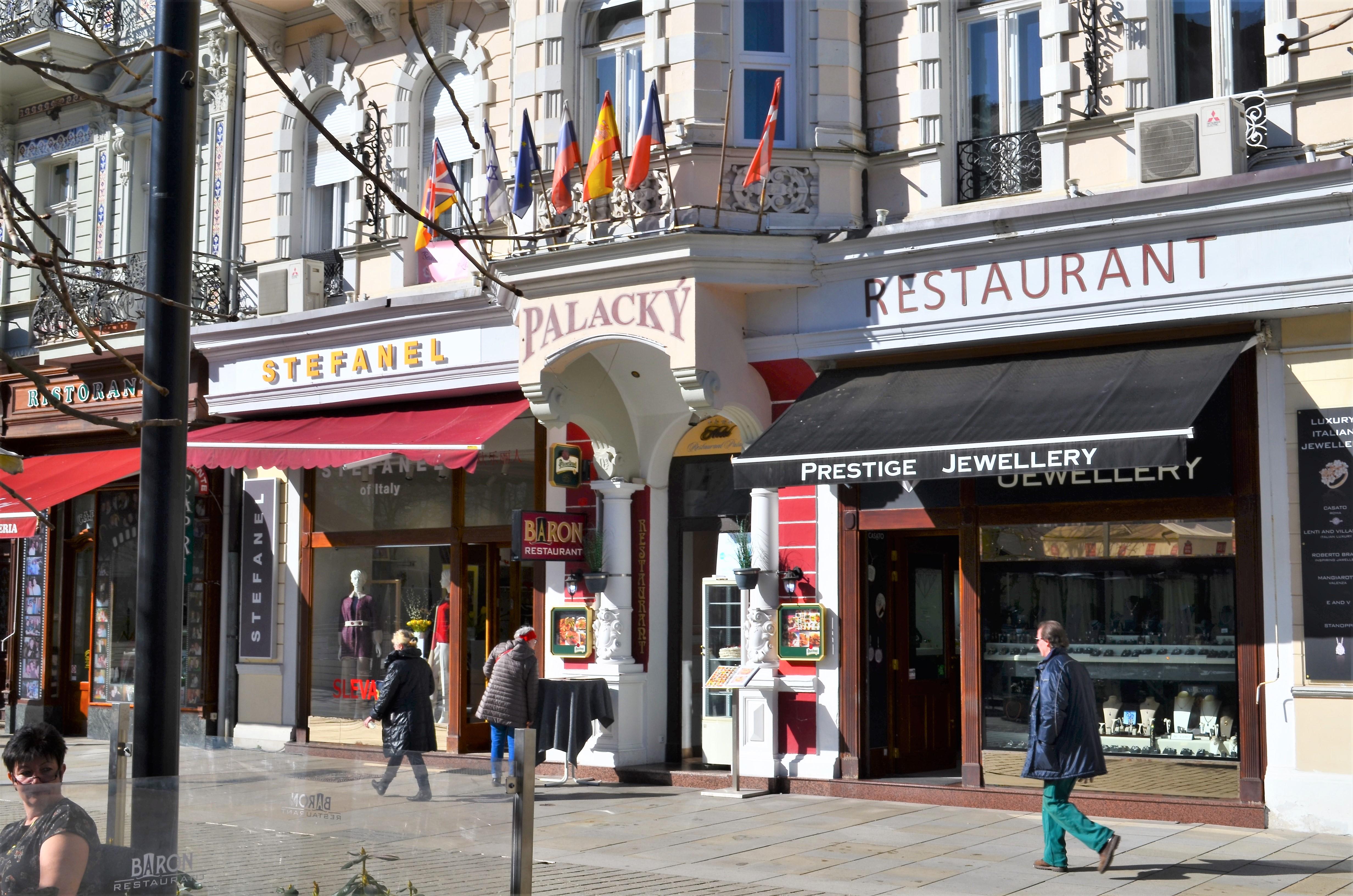 Hotel Palacky Karlsbad Exteriör bild