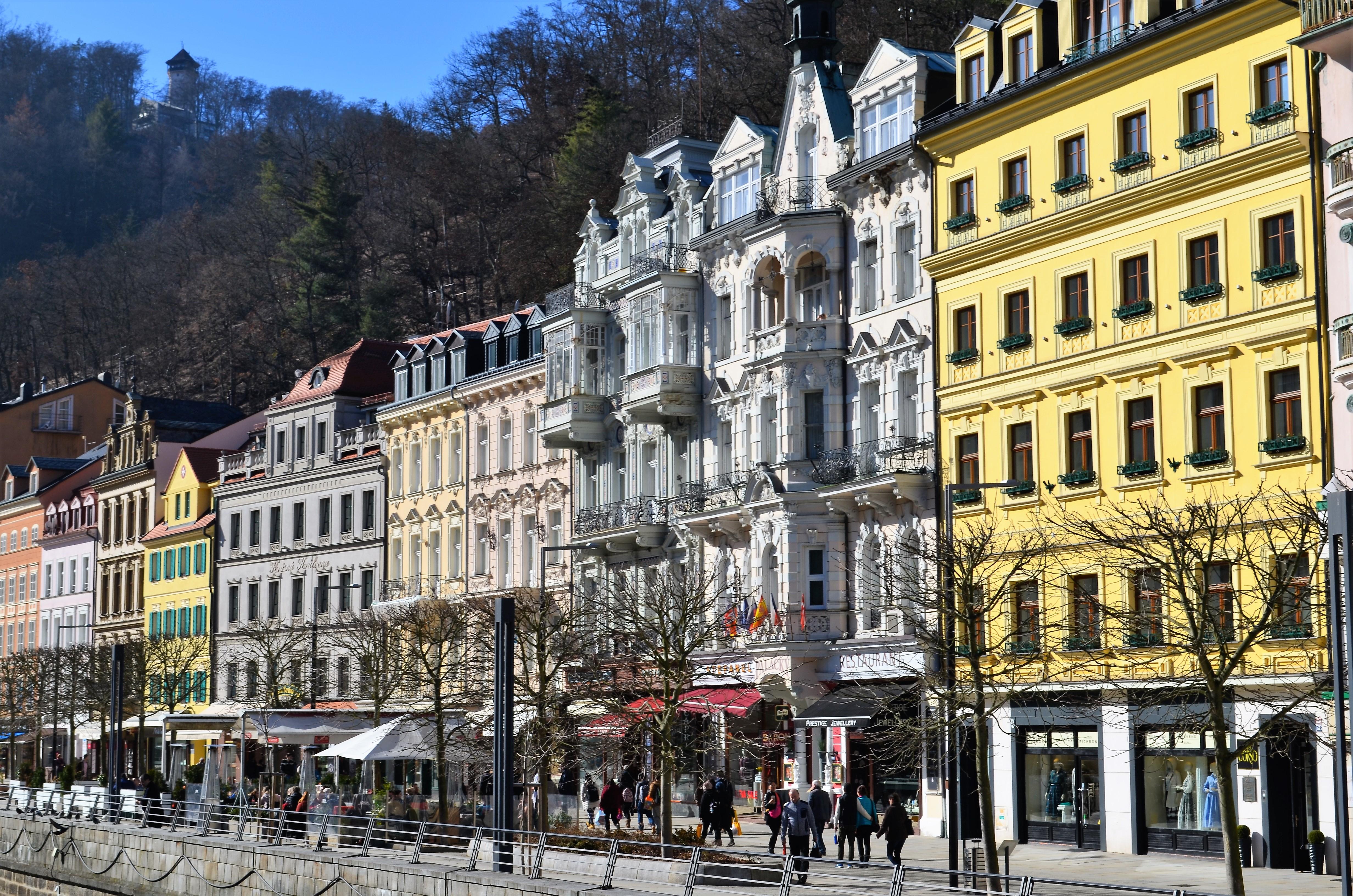 Hotel Palacky Karlsbad Exteriör bild