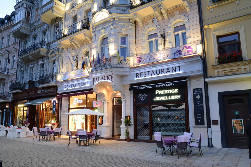 Hotel Palacky Karlsbad Exteriör bild